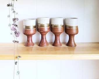 Pottery Goblets