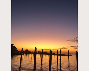Hatteras North Carolina Digital Download | Scenic Water Wall Art | Printable Water Photography | Hatteras, NC Print