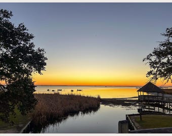 Corolla NC Digital Download I Scenic Landscape Wall Art I Printable Ocean Photography I North Carolina Nature Print
