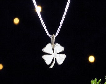 4 Leaf Clover Shamrock Charm Sterling Silver, Made in the USA 4 Leaf Clover Shamrock Charm Sterling Silver, Made in the USA