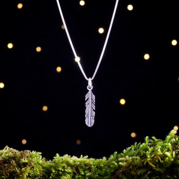 Small Feather Pendant Sterling Silver, Pendant Only Small Feather Pendant Sterling Silver, Pendant Only