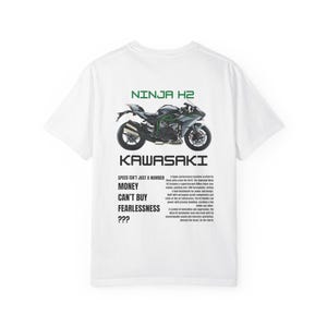 Kawasaki Ninja H2 T-Shirt, Unisex Motorcycle Tee, Gift for Bikers, Casual Wear, Racing Apparel, Unique Motorcycle Gift