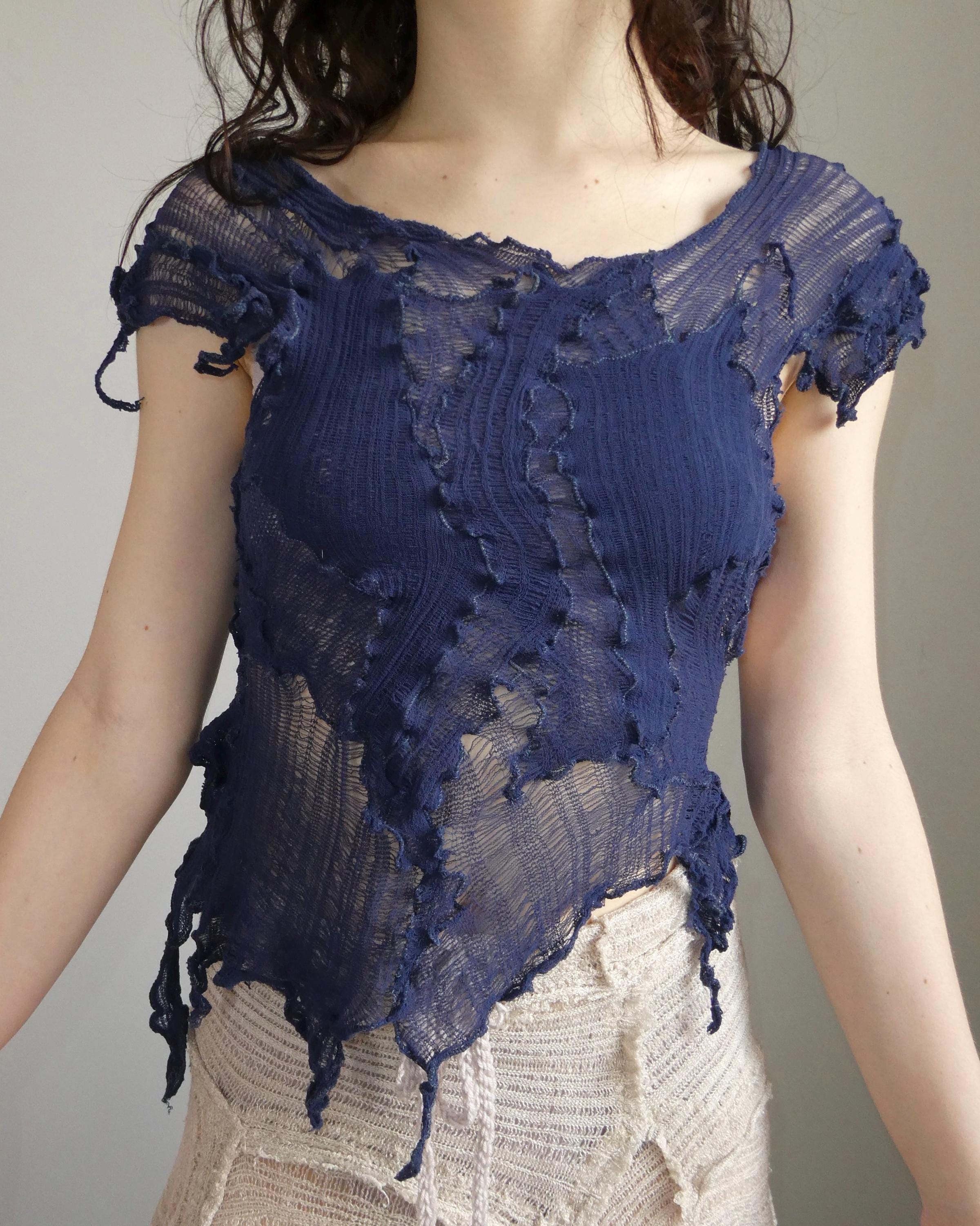 セール(SALE)開催中！ファッション通販 Fairy Grunge Top - Etsy トップス
