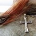 Cross 925 Sterling Silver Cross Sterling Silver Pendant Charm Necklace Pendant