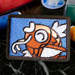 Personaggio giapponese di Anime Video Game PKM - Toppa termoadesiva - Toppa ricamata