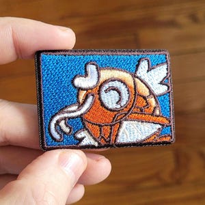 Anime Video Game Japanese PKM character - Iron on - Embroidery patch
