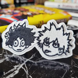 Anime Video Game Japanese character - Iron on - Embroidery patch