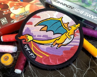 Anime Videogame Japans PKM-personage - Strijkijzer - Borduurwerkpatch