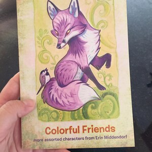 Colorful Friends, more assorted characters from Erin Middendorf