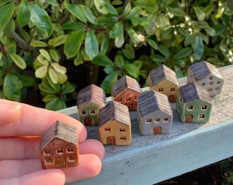 Earth tone houses