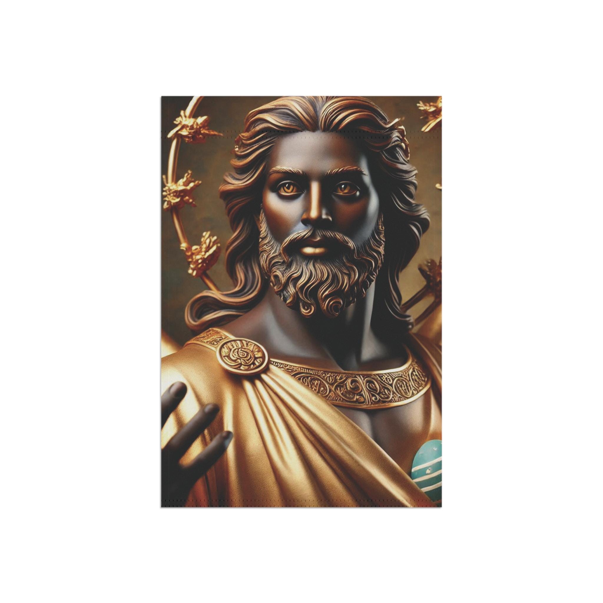 Black Jesus, African American Jesus Christ Garden & House Banner