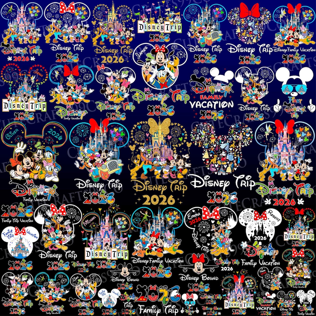 Bundle Family Vacation 2026 PNG, Family Reunion 2026 Png, Vacay Mode 2026 Png, Family Trip