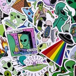 Alien Stickers