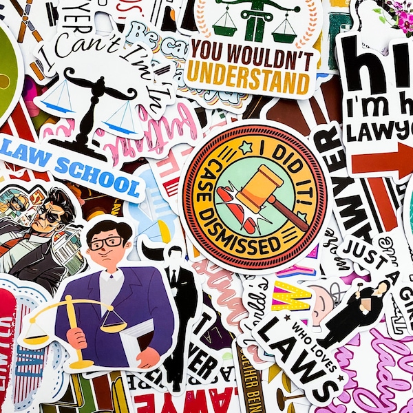 Judge Legal Stickers - Etsy UK