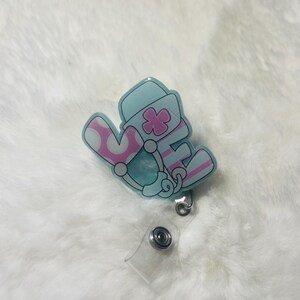NURSE badge reel