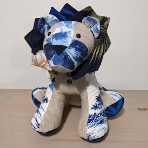 Lion Memory bear keepsake stuffed animal