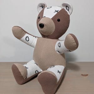 Memory bear keepsake stuffed animal