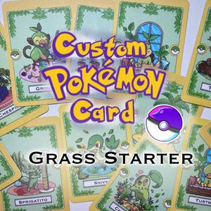 Carte Pokemon starter  , illustrazione pokemon,pokemon custom card,starter fuoco,fire starter,pokemon card