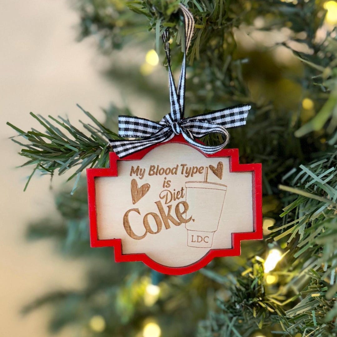 Diet Coke Lover Ornament - Etsy