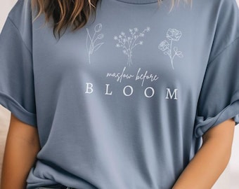 Maslow Before Bloom Comfort Colors Teacher Shirt