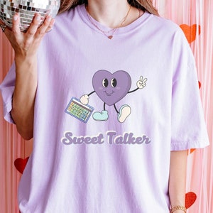 Sweet Talker Heart Valentine's Day Shirt, Special Education SLP Teacher Shirt