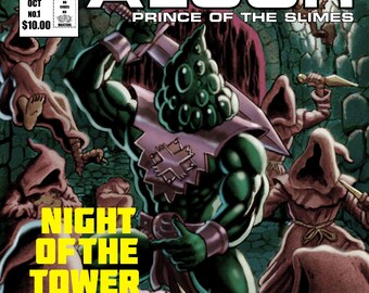 Edición especial en blanco y negro del número 3 de TEWOJ Comics