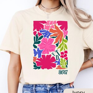 Subtle FDT Shirt, F*ck Donald Trump Tshirt, Floral FDT Gift, Flower Anti Trump T-shirt, Anti MAGA Shirts, Political T shirt, Feminist Gift