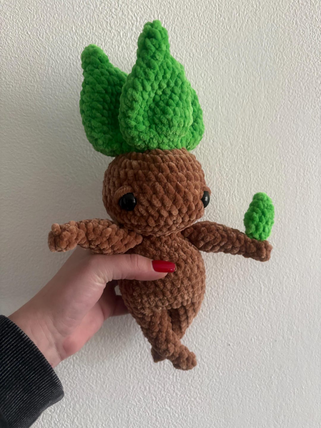Rootlin Plush Handmade Fantasy Plant Doll Cute Magical Root Creature ...