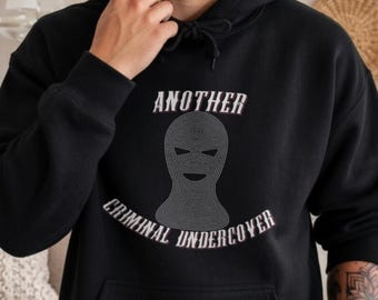Another Criminal Undercover PNG | BTS ARMY Hooligan inspiriertes Meme-Design | Butter Lyrics Fan-Art | Digitaler Download
