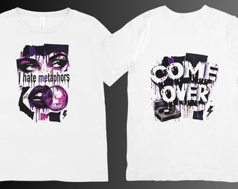 BTS Come Over PNG | Jag hatar metaforer design | Graffitistil | BTS Namjoon versinspirerad design | Digital nedladdning