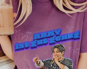 ARMY ist gut genug PNG | Jungkook München Konzert BTS Fan Art | Bangtan Army Digitaler Download | Lila K-Pop-Geschenk