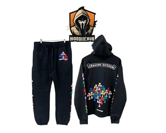 Chrome hearts jogging suit hotsell