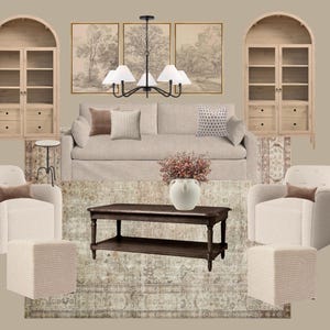 Online Interior Design Services|Custom Room Mini Design|McGee and Co Dupe Living Room|Online Interior Design|Living Room Design