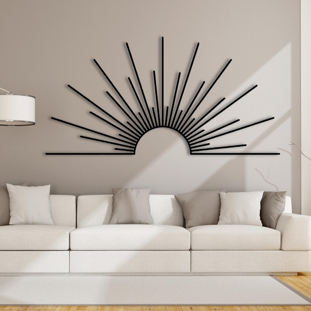 Sun Metal Wall Art, Laser Cut Home Decor (svg Dxf Eps Png Ai) - Etsy