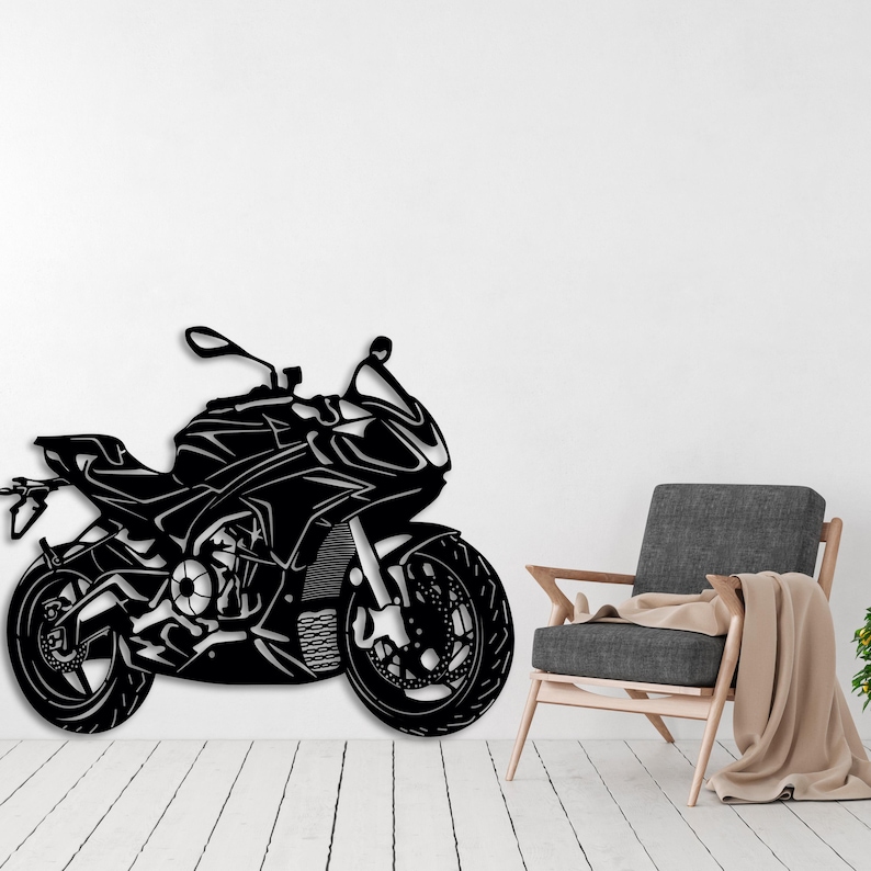 Motorcycle Keepsake Vector Motorcycle Decor Vector Files, Laser Cut Design (svg, Dxf, Eps, Png, Ai ...