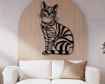 Cats Love decor, SVG, DXF, EPS, Png, Ai Files, Leather Engraving, Etching Vector file, 2d Cnc, Metal, Glowforge, wood, laser cut