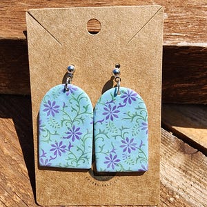 Spring Floral Earrings