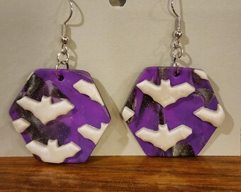 Bat Earrings