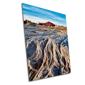 Valley of Fire Print: Nevada Red Rock Landscape Wall Decor