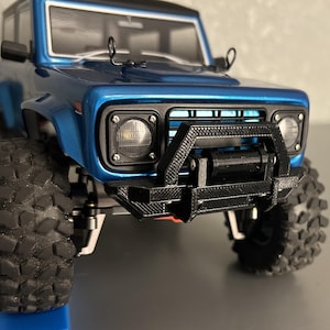 Hobby Plus CR18P Rushmore Front and Rear bumper with receiver hitch.