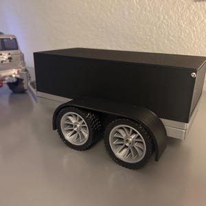 RC Trailer NEW Articulating Axles Landscape Dump trailer, Toy Trailer, Model Trailer, 1/24, 1/18