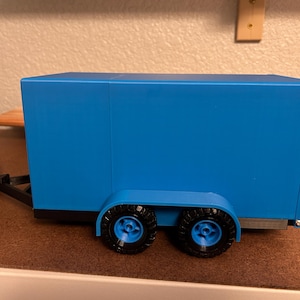RC Enclosed Trailer, Toy Trailer, Model Trailer, 1/24, 1/18 scale
