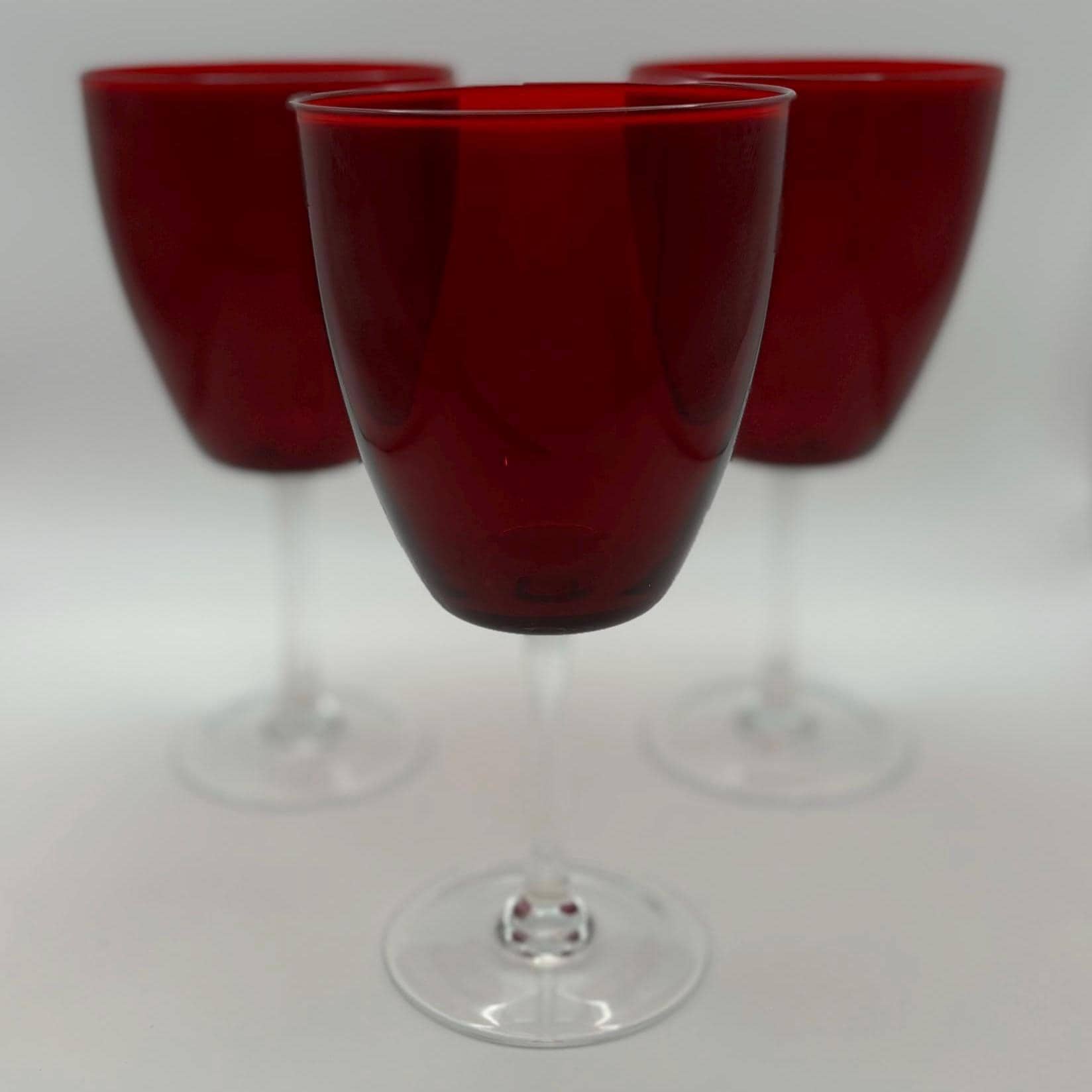 Antique Colored Wine Glasses - Etsy