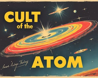 Pegatina CULTO de las Galaxias ÁTOMO