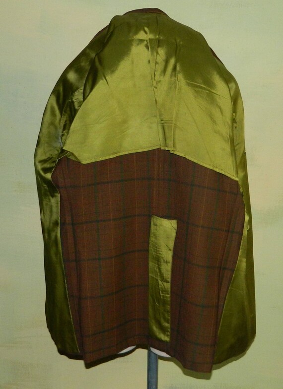 44 L années 60 Mad Men Vintage des années Penny 60 Penny années Towncraft laine Sport manteau à carreaux carreaux vert et marron 9cd3ac 44 L années 60 Mad Men Vintage des années Penny 60 Penny années Towncraft laine Sport manteau à carreaux carreaux vert et marron 9cd3ac
