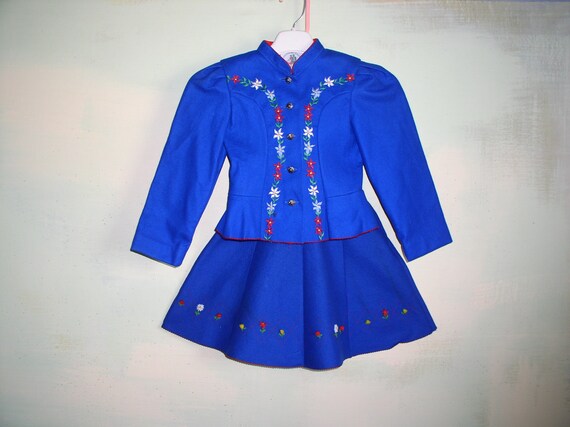 Vintage 60s Traditional German Childs Clothing Gi… - image 1