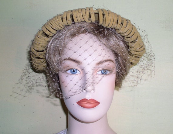 Evelyn Varon Model Hat Peachbloom Velour Merrimac Imported 