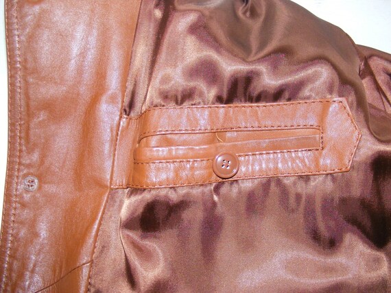 46 80s Belted Back Western Jacket Men's Field and… - image 7