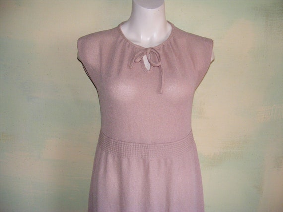 M Soft Knit Dress Sleeveless Jerrell Petites Vint… - image 3