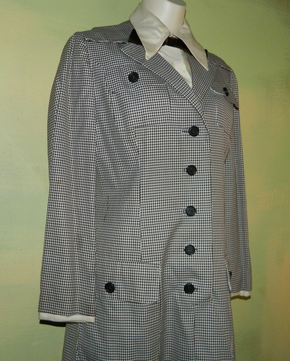 M Vintage 50s 60s Davidow Coat Dress Attached Dic… - image 3